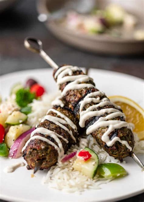 Kefta Kabob (Ground Beef Kabobs) + Video | Silk Road Recipes