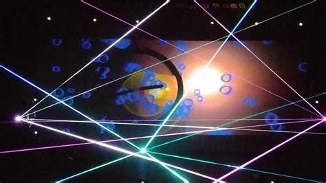 Pink Floyd Laser Light Show - Time - YouTube