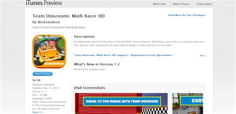 Making Math Fun with the Nickelodeon Team Umizoomi: Math Racer App - Mamanista!