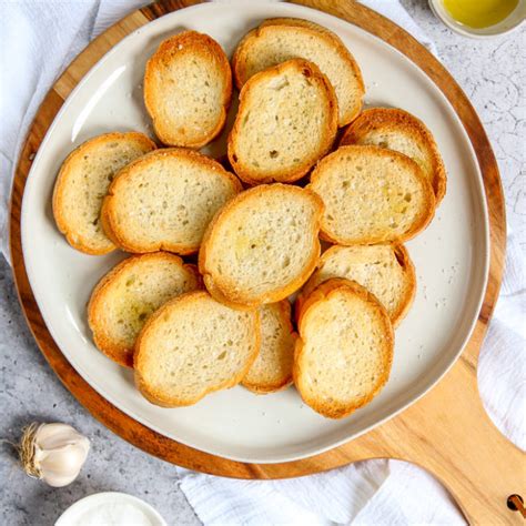 Garlic Crostini - The Culinary Compass