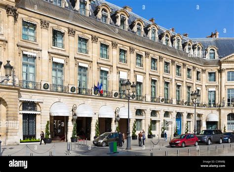 Hotel Ritz, Place Vendome, Paris, Frankreich Stockfotografie - Alamy