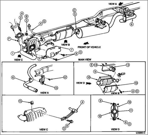 2006 Ford F150 Exhaust System Diagram