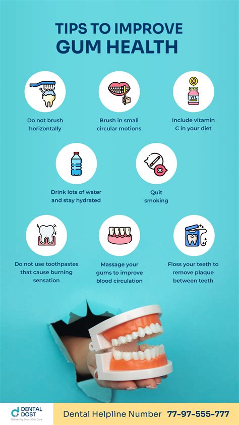 Tips To Improve Gum Health- Infographics - Dental Dost - Medium