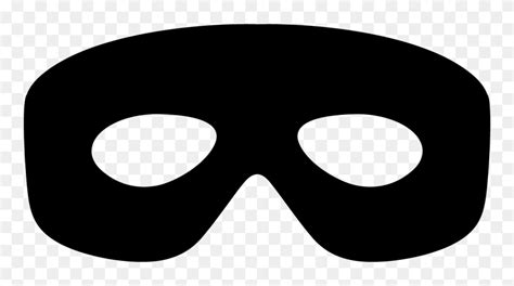 Burglar Mask Transparent Clipart (#5254284) - PinClipart