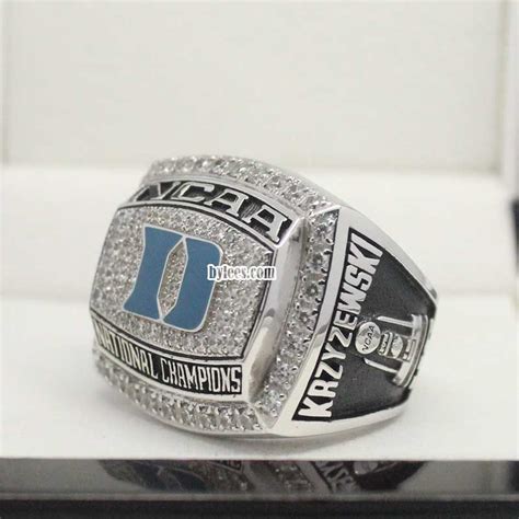 2015 Duke Blue Devils National Championship Ring – Best Championship ...