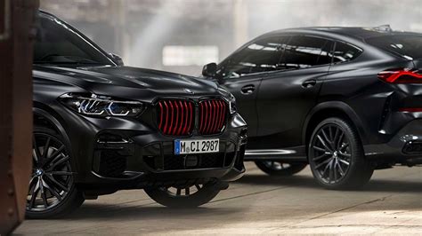 BMW Unveils The New Limited-Edition Black Vermilion X5/X6 & Frozen Black X7