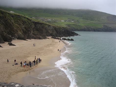 Coumeenole Beach, Ireland. Stunning... On the coastal drive near the village of Dunquin on the ...