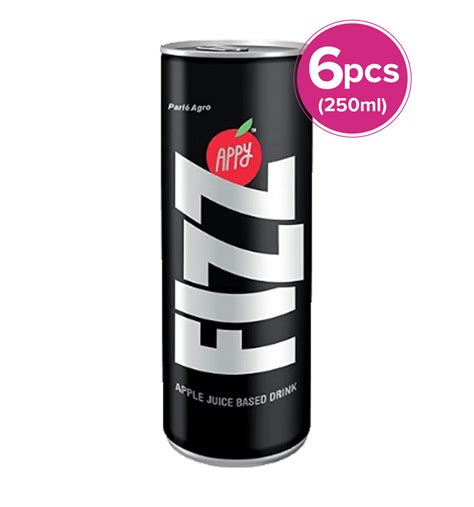 Buy Appy Appy Fizz Apple Juice (Can) 2 pieces Online At Rs. 70 | Swiggy Instamart