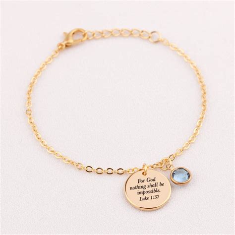 Quote Engraved Bracelet - Baublebible.com