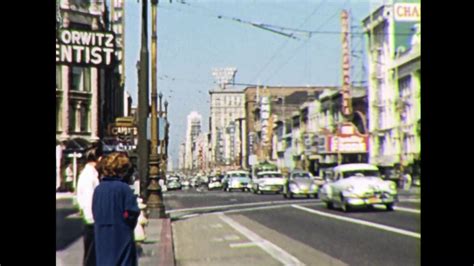 San Francisco in The 1950's - YouTube