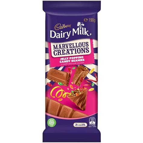 Buy Cadbury Marvellous Creations Jelly Popping Candy Block 190g Online ...