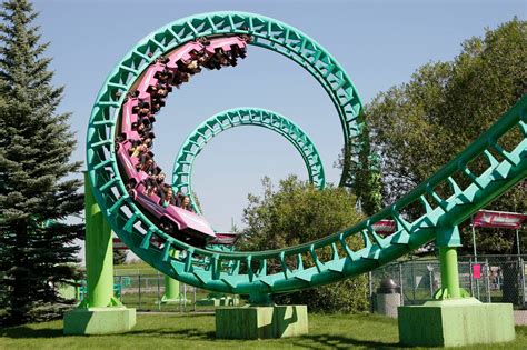 Calaway Park Vortex - Calgary, AB - Roller Coasters on Waymarking.com