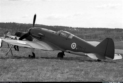 The Prototype of finnish Fighter during WW II. Low-wing single-seat interceptor. The Engine ...