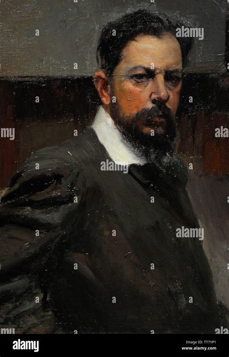 Joaquin Sorolla y Bastida (1863-1923). Spanish painter. Self-portrait ...