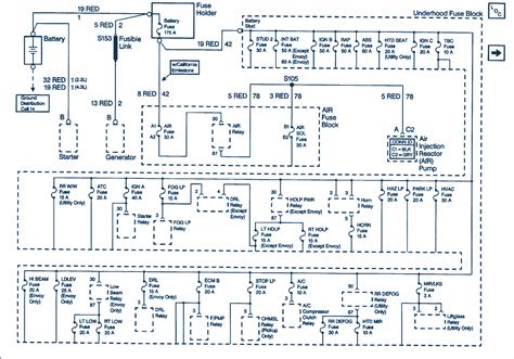 1995 S10 Wiring Schematic