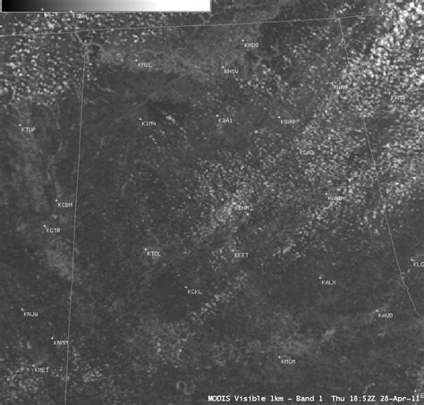 Tornado damage paths evident on MODIS and GOES imagery — CIMSS Satellite Blog, CIMSS