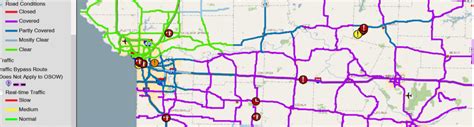 CURRENT MODOT TRAVELER ROAD CONDITION MAP AS OF 11AM | KMMO - Marshall, MO