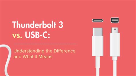 Thunderbolt Vs USB C: Understanding The Differences, Benefits, Uses, And More | TechDuffer