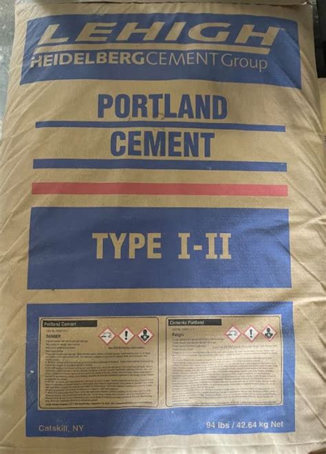 Lehigh Portland Type II Cement | Hi-Way Concrete