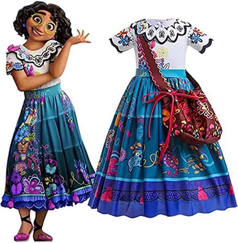 Amazon Lowest Price: Encanto Mirabel Girl's Dress Up Outfit