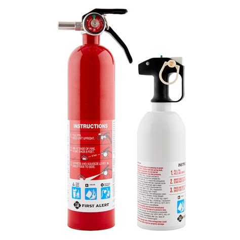 First Alert Rechargeable 1-a:10-b:C Residential Fire Extinguisher in ...