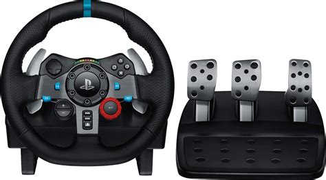 Logitech G29 Driving Force Racing Wheel and Floor Pedals for PS5, PS4, PC, Mac Black 941-000110 ...