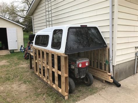 Truck cap storage | My Tractor Forum