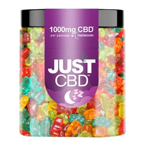 CBD Gummies for Sleep with Melatonin - JustCBD