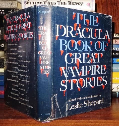 THE DRACULA BOOK OF GREAT VAMPIRE STORIES | Leslie Shepard | First Edition; First Printing