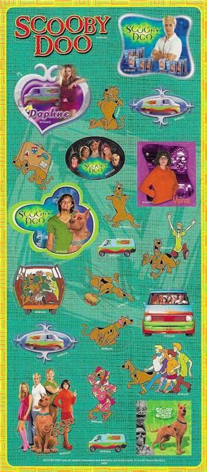 Scooby-Doo 2002 Stickers (Japan 2002)-Stationary & Office Products ...