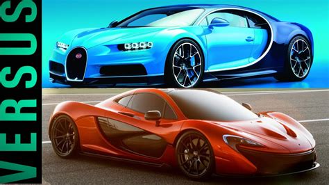 Bugatti Chiron vs. Mclaren P1 - YouTube