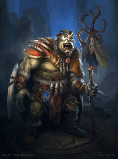 Orc Shaman by MihaiRadu on DeviantArt