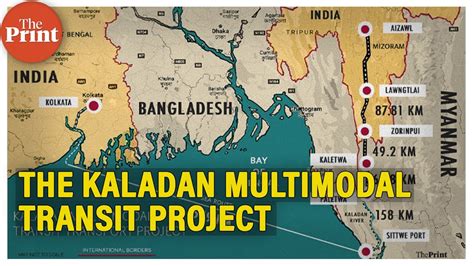 All you need to know about the Kaladan Multimodal transit project & the hurdles it faced so far ...