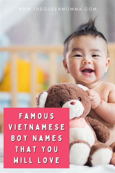 40 Famous Vietnamese Boy Names That You will Love in 2022 | Boy names ...