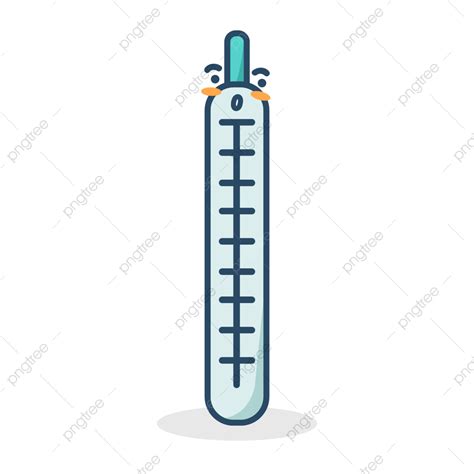 Cartoon Hand Drawn Vector Hd Images, Cartoon Hand Drawn Medical Thermometer, Cartoon, Hand Draw ...