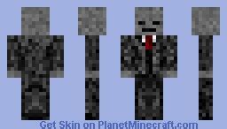 wither skeleton with suit Minecraft Skin