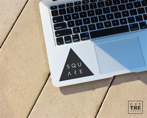 Square triangle Laptop Decal Laptop Sticker Macbook