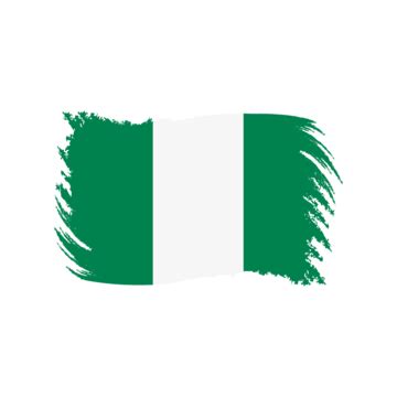 Nigeria Flag Vector PNG Images, Nigeria Brush Stroke Flag, Brush Stroke ...