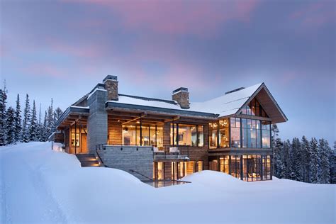 MODERN SKI HOME - Locati Architects & Interiors | Bozeman, Big Sky Architects