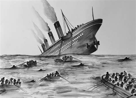 Sinking of the Titanic - Renasaj - Paintings & Prints, Vehicles ...