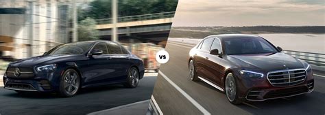 2023 Mercedes E-Class vs. Mercedes-Benz S-Class | Mercedes-Benz of ...