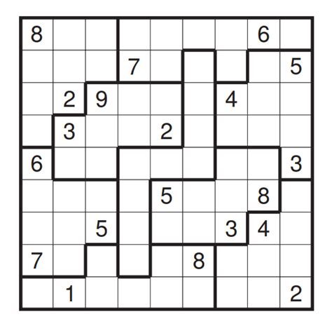 RULES : Place a digit from 1 to 9 in each empty cell so that each digit appears exactly once in ...