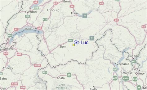 St-Luc Ski Resort Guide, Location Map & St-Luc ski holiday accommodation