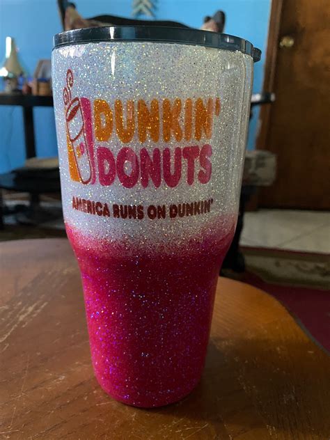 Dunkin Donuts tumbler | Etsy