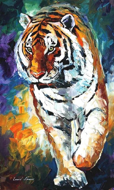 BENGAL TIGER | Pintura de elefante, Pinturas de animales, Pintura al óleo sobre lienzo