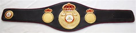 Ibrahim Sports : WBA championship belt