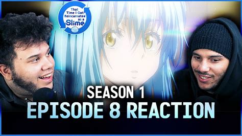 Slime Season 1 Episode 8 REACTION | Shizu & Slime FUSE?! - YouTube