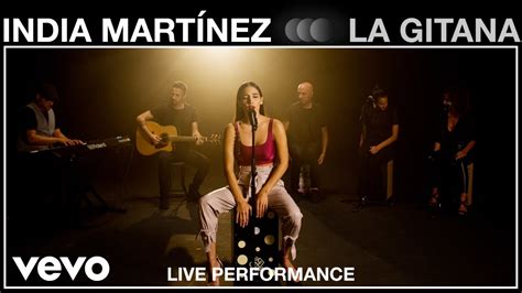 India Martinez - La Gitana - Live Performance | Vevo Chords - Chordify