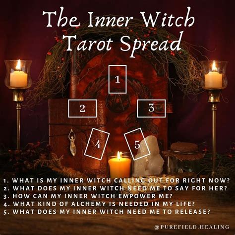 Josephine | Purefield on Instagram: “ The Inner Witch Tarot Spread You ...