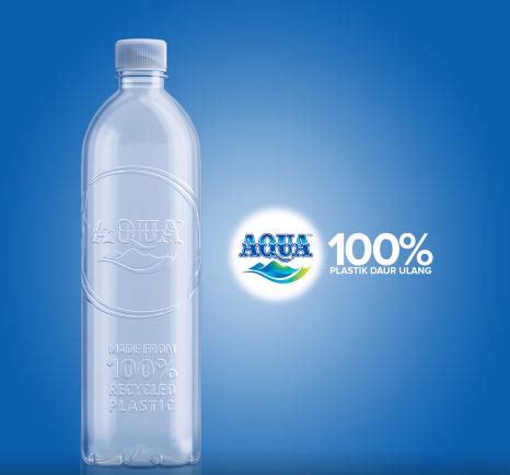 Danone-AQUA launches 100% recycled PET bottle in Indonesia - Mini Me Insights